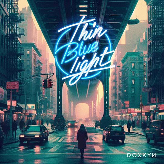 Thin Blue Light Artwork